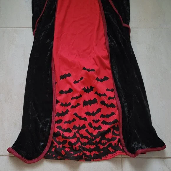 Spooktacular Creations Girls Vampire Costume Size Large 10/12 - Picture 8 of 9